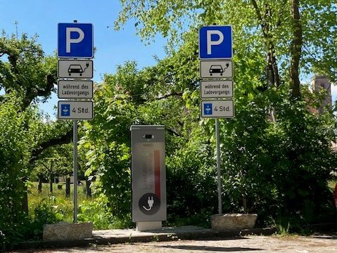 Ladesäule Parkplatz P4 - Bleiche